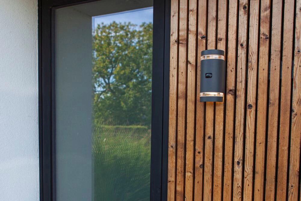 Applique design Focus anthracite avec capteur Lutec 6939412014968