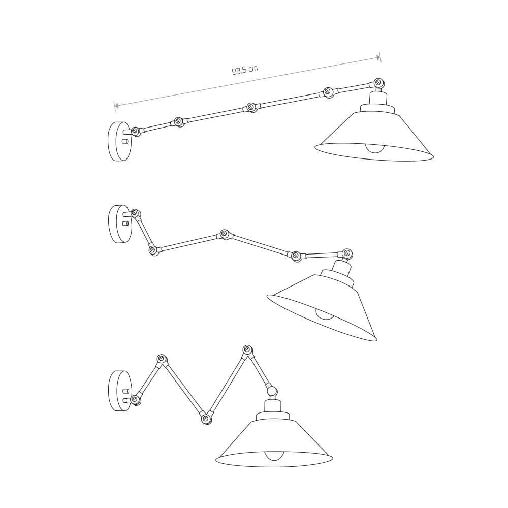 Applique orientable Pantograph Lyora 5903139912693