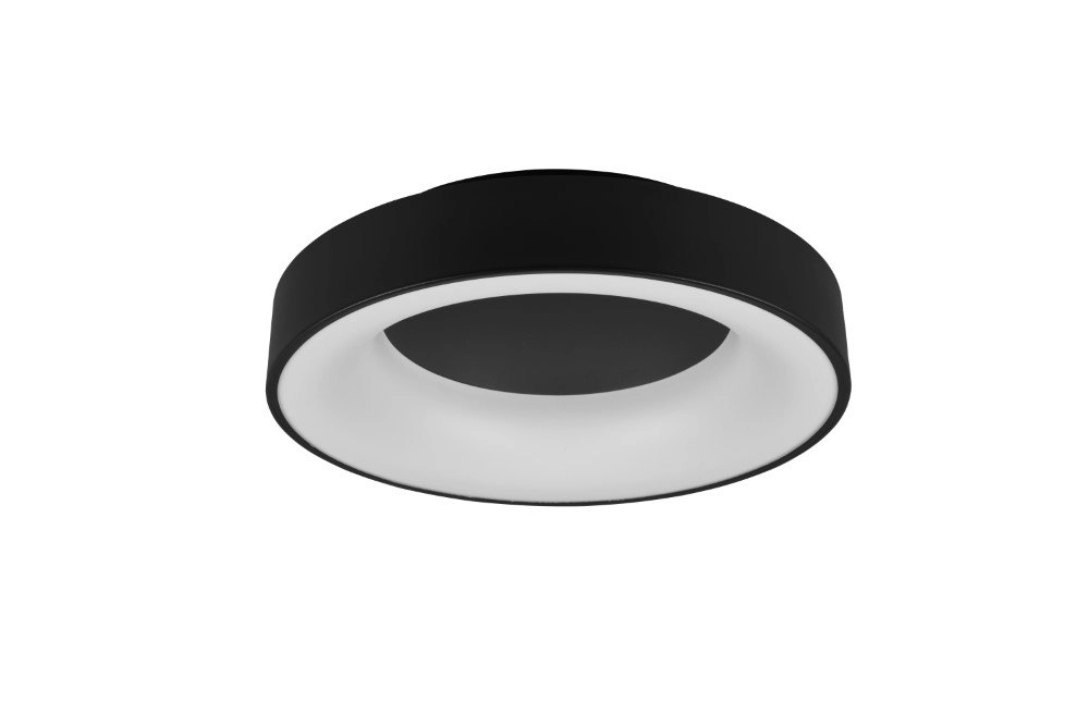 LED plafonnier Girona 27w - 3000K - 45cm noir Trio 4017807489842