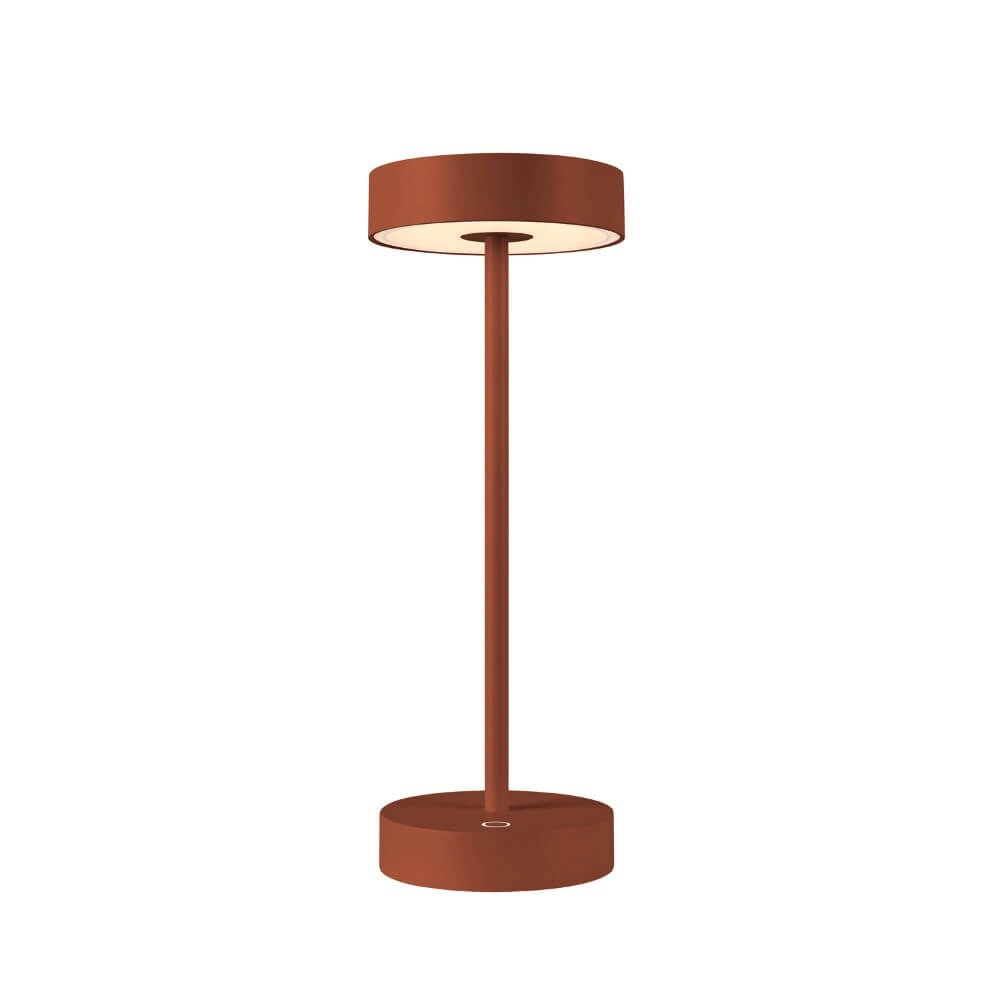 Lampe de table d'extérieur Vinolina rouille - rechargeable Lampe de table d'extérieur Vinolina rouille - rechargeable