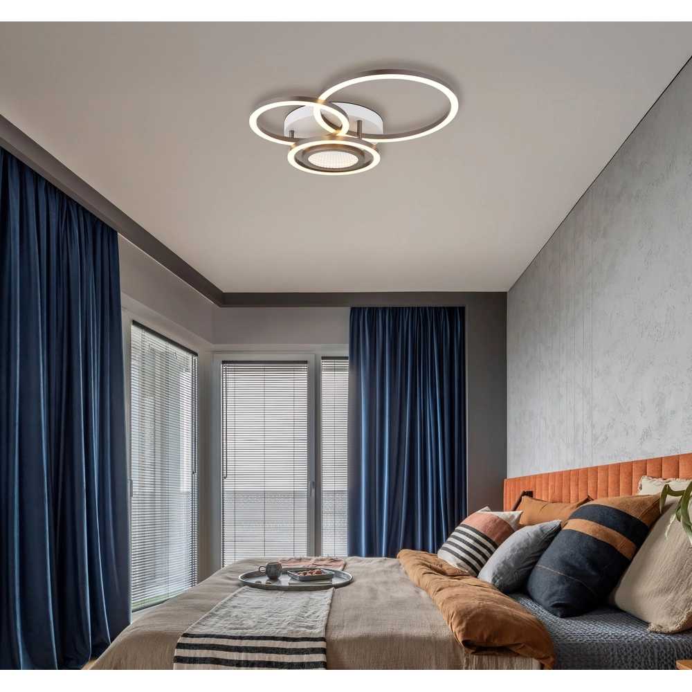 Lampe de plafond Randell bronze Globo 9007371580019
