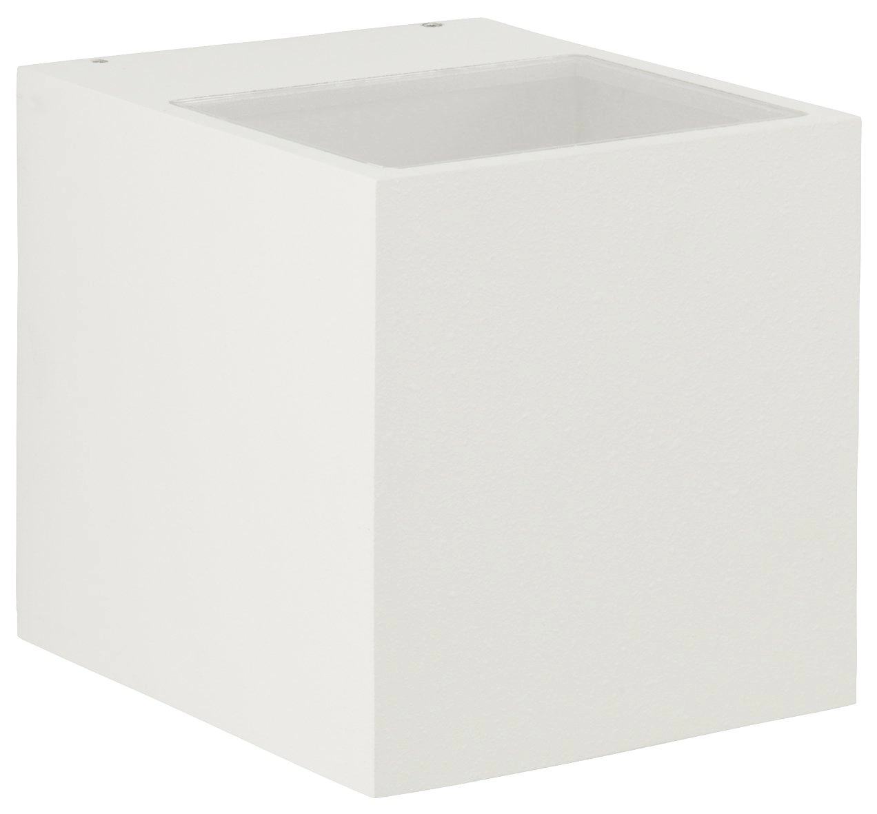 Applique LED carrée Lystra 15 cm