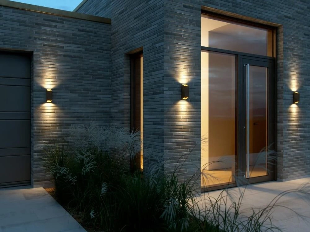 Lampe d'extérieur marron rouille Nico Square Nordlux 5704924010934