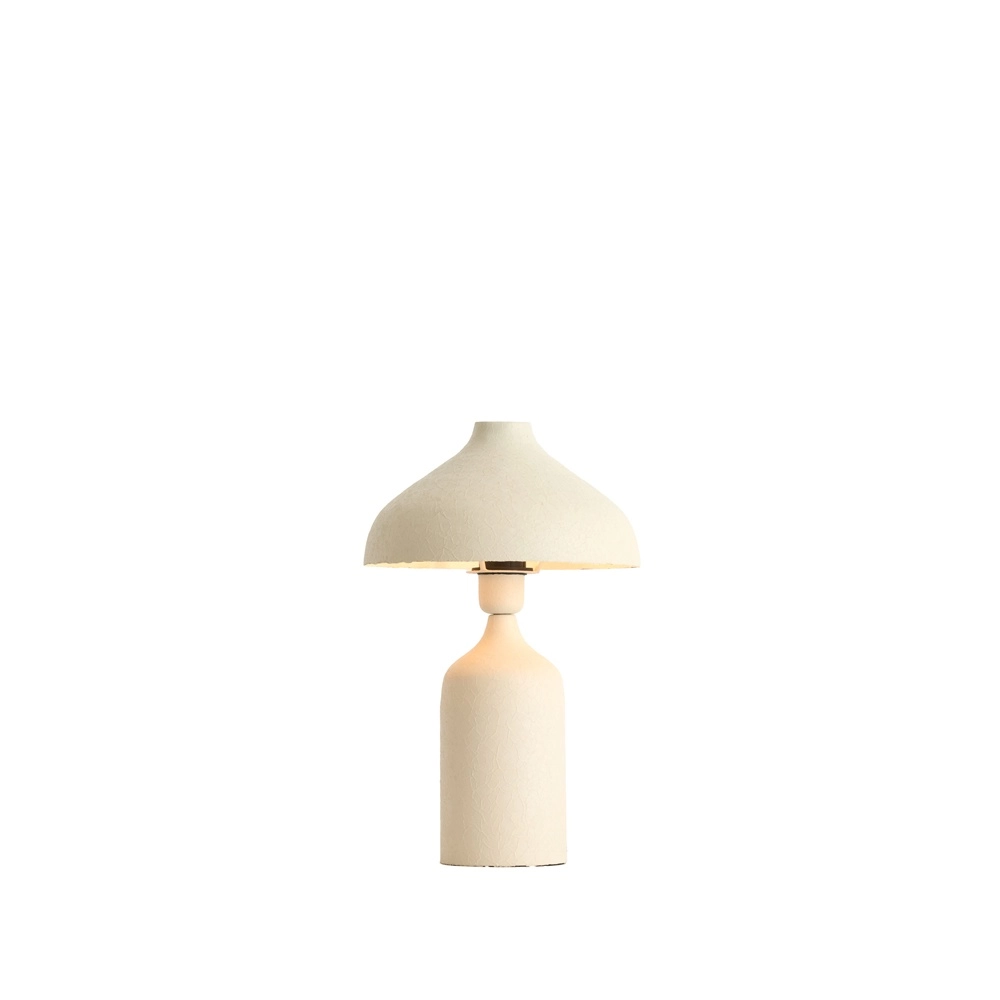 Lampe de table de conception Yebri blanc Ø 26 cm Light & Living 8717807843878