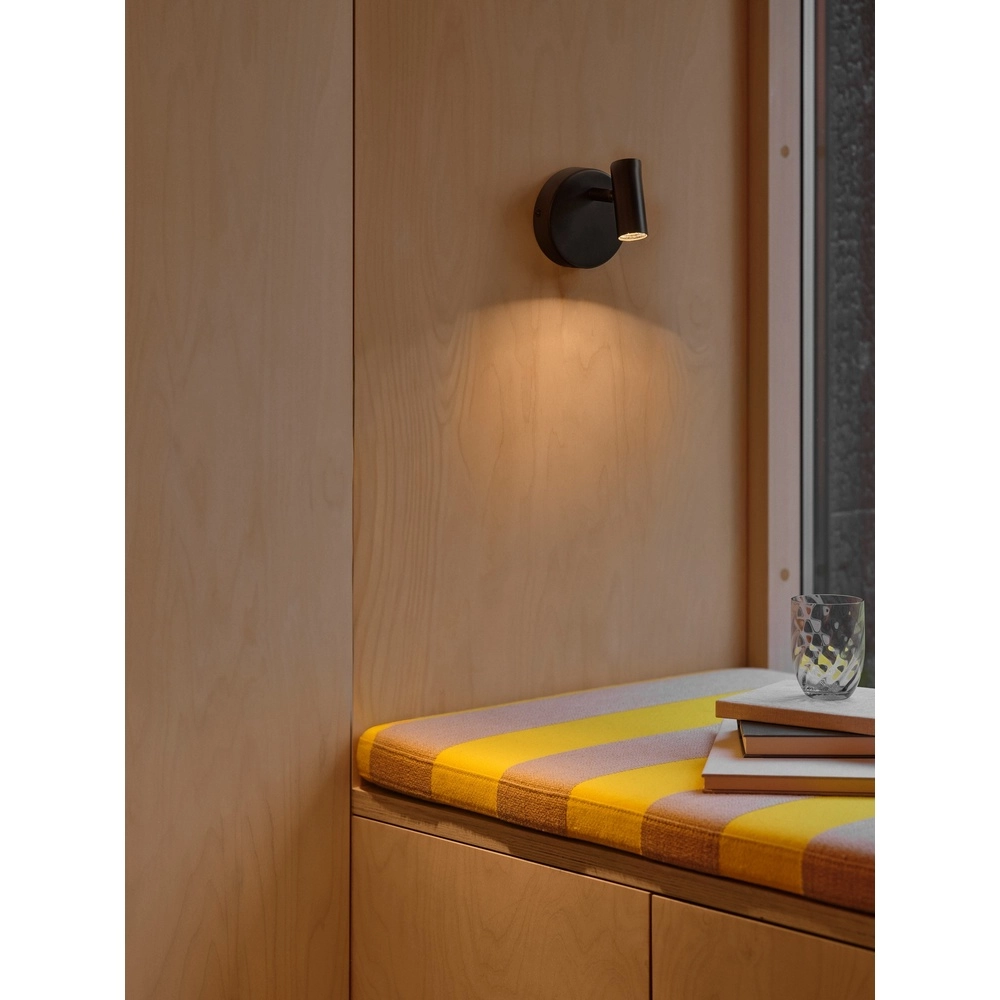 Lumière de lecture LED Omari Noir