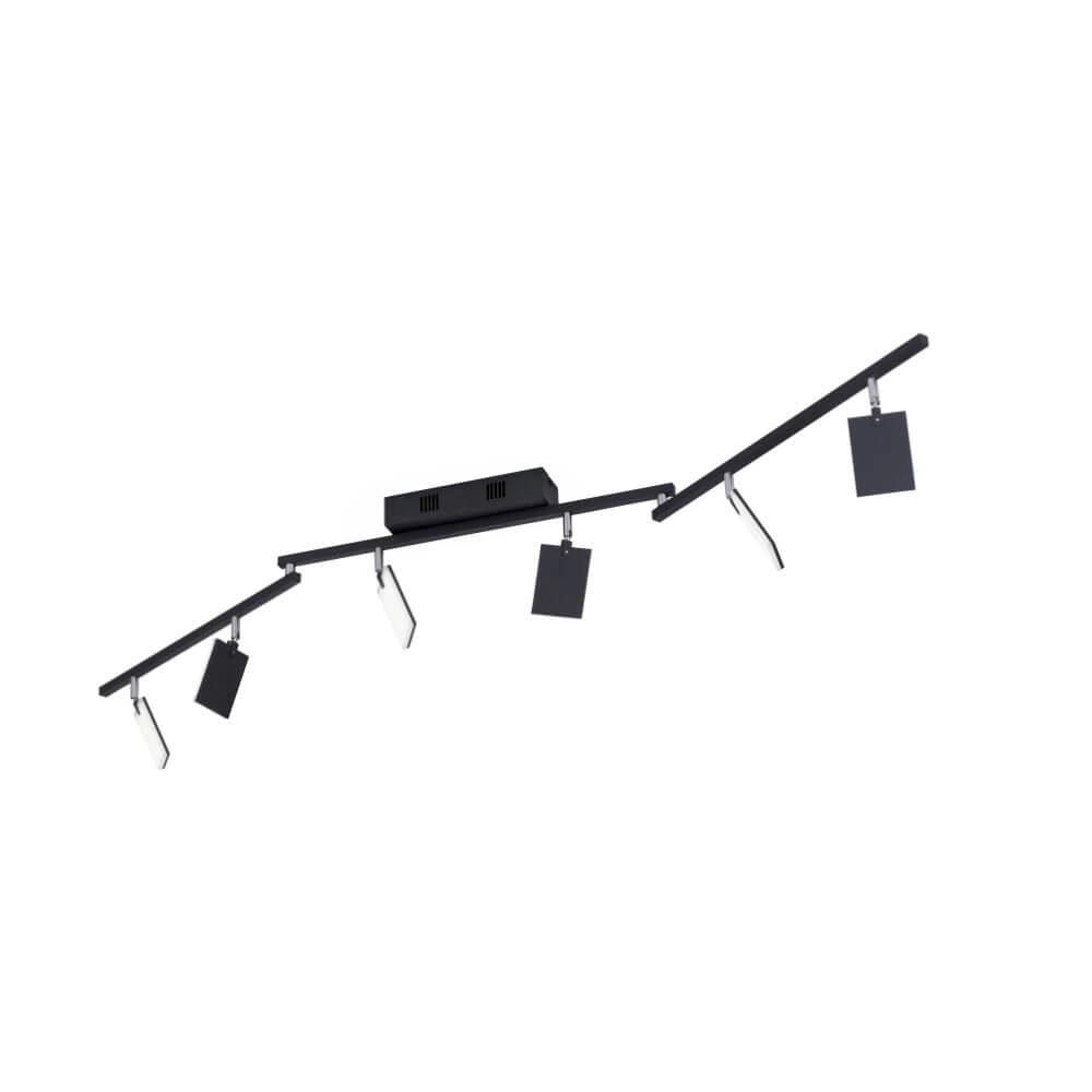 Plafonnier Pure Mira 6 lumières noir Plafonnier Pure Mira 6 lumières noir