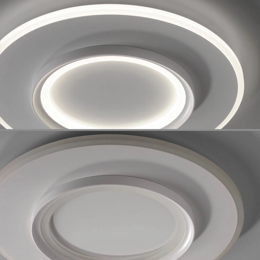 Plafonnier blanc Q-Kalina réglable Paul Neuhaus 4012248385975