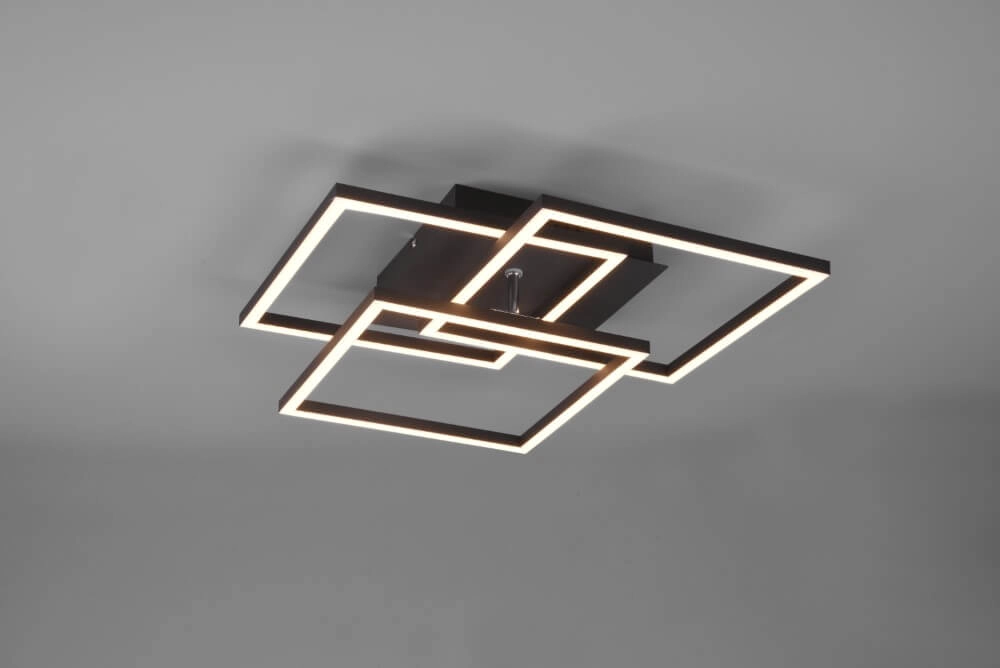 Plafonnier Mobile 42cm noir Trio 4017807500554