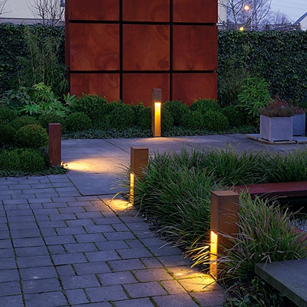 Lampe de jardin Rusty Slot 50 rouiller SLV 4024163107563