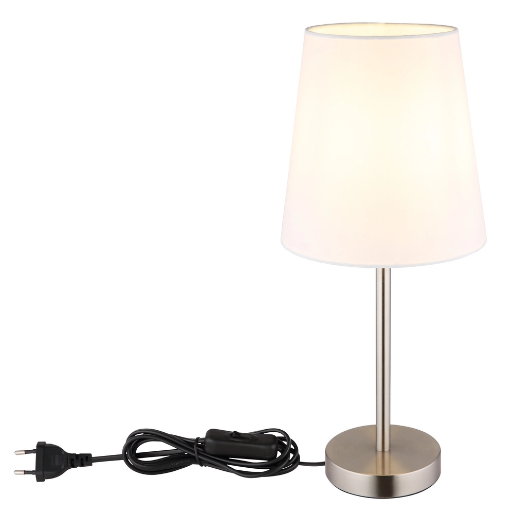 Lampe de table Joris nickel Globo 9007371507818