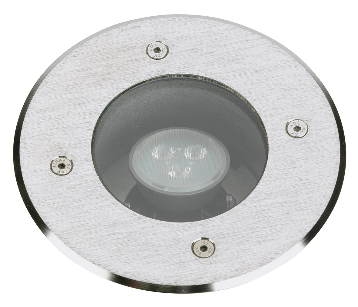 Spot de sol en acier inoxydable Correl 16 cm - IP67