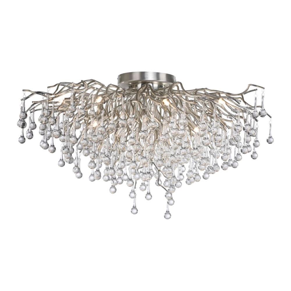 Lustre Icicle métal 100cm Lustre Icicle métal 100cm