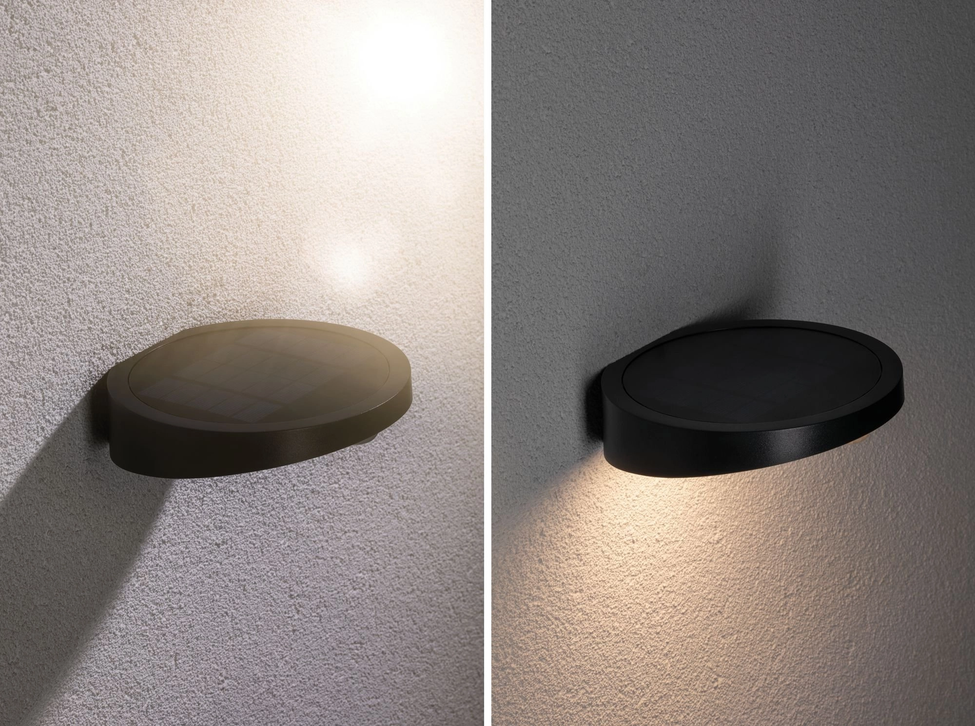 Lampe solaire ronde Ryse met sensor Paulmann 4000870942468