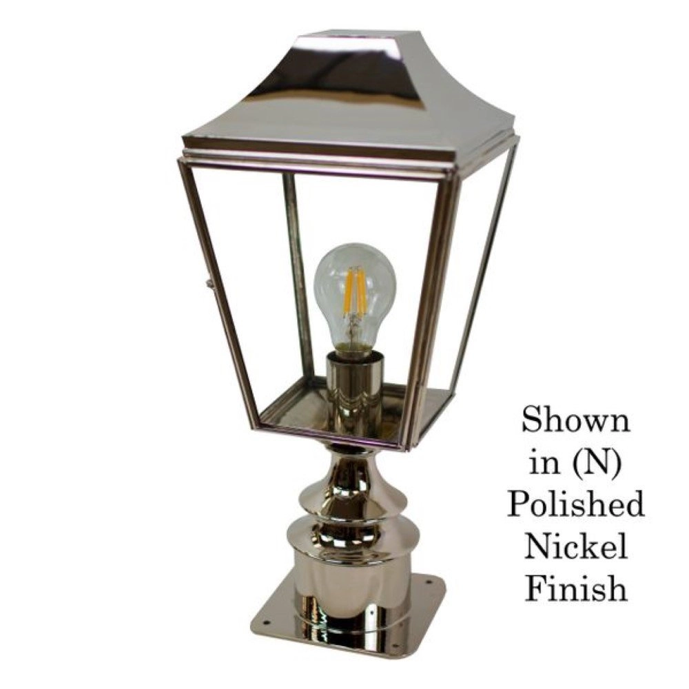 Lampe d'extérieur rural Knightbridge 45cm - cuivre antique (ant) Limehouse