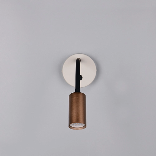 Éclairage mural Taryn Brun moka avec interrupteur Trio 4017807685695
