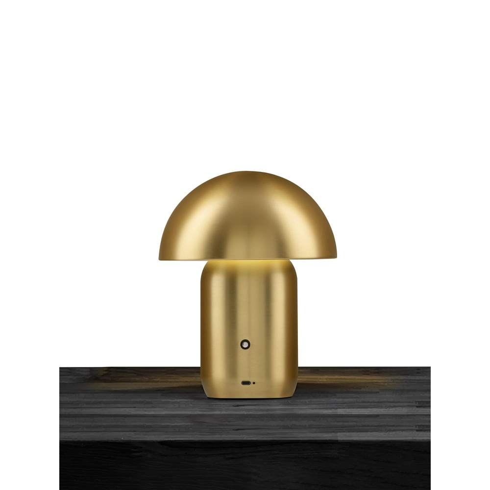 Lampe de table design Pois Or rechargeable Lampe de table design Pois Or rechargeable