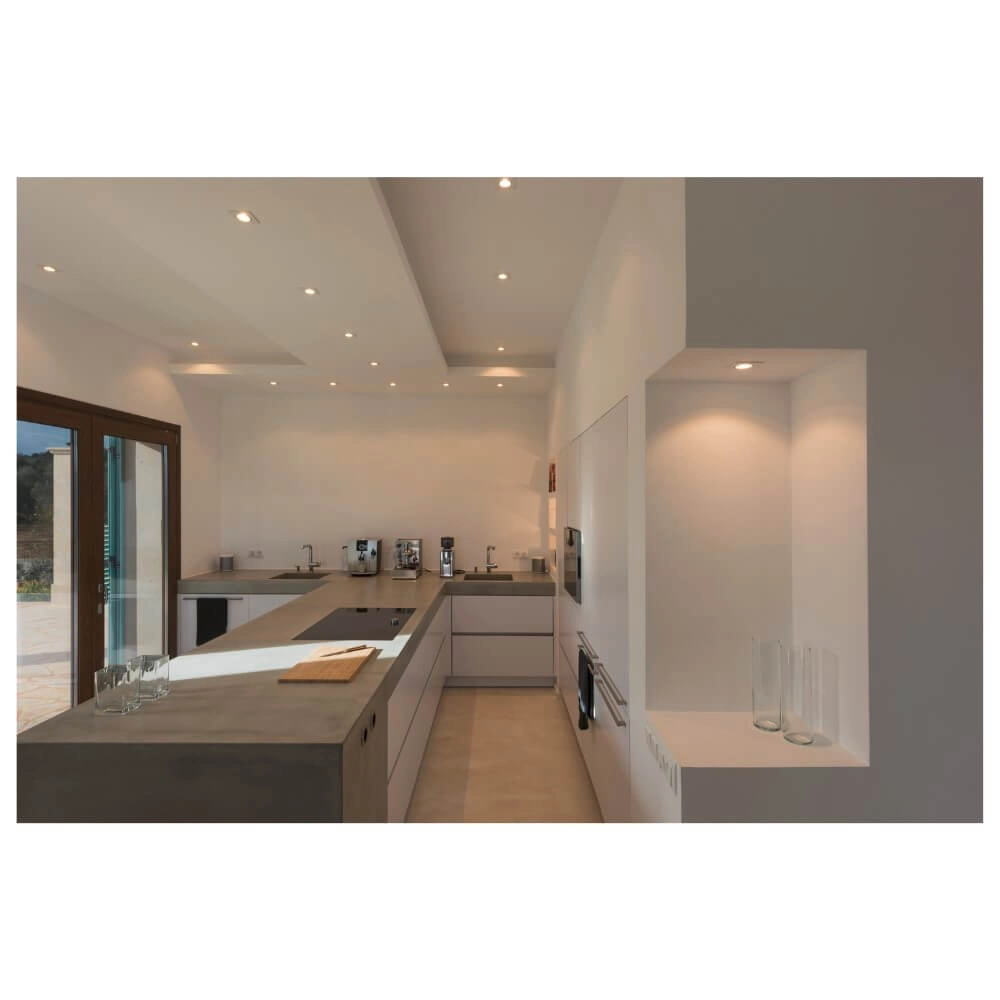 Spot LED carré New Tria 68 DTW blanc - 1800-3000K - 700lm - 38g SLV 4024163277402