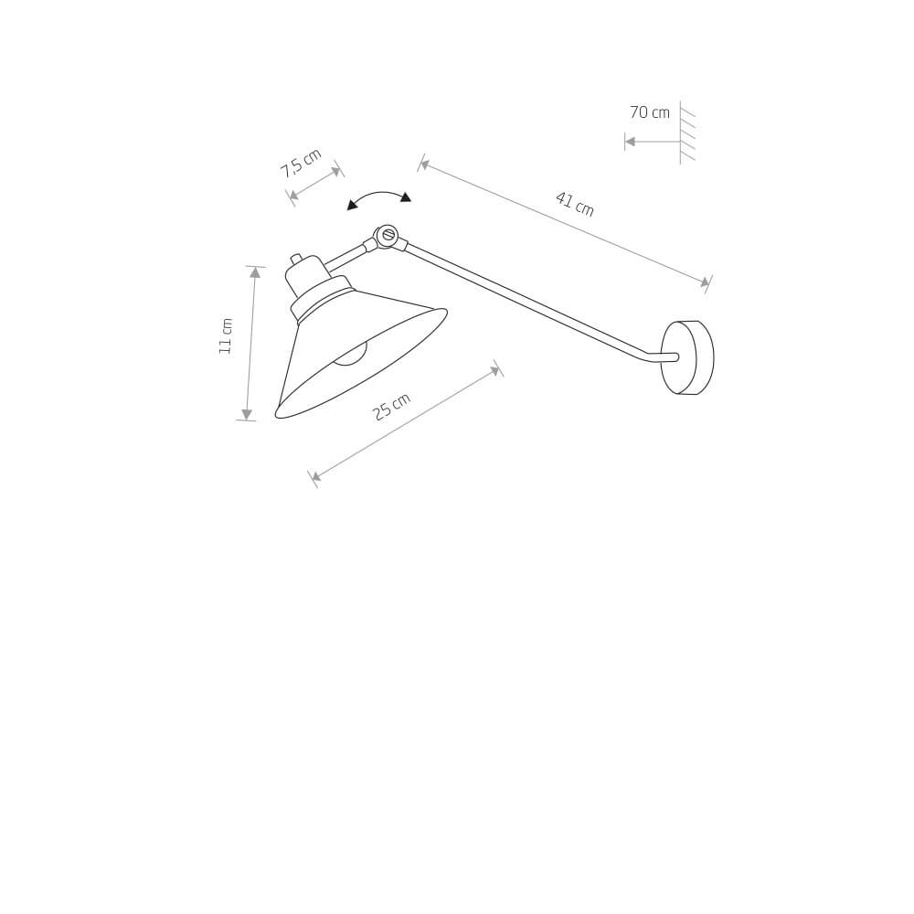 Applique orientable Techno Lyora 5903139914598
