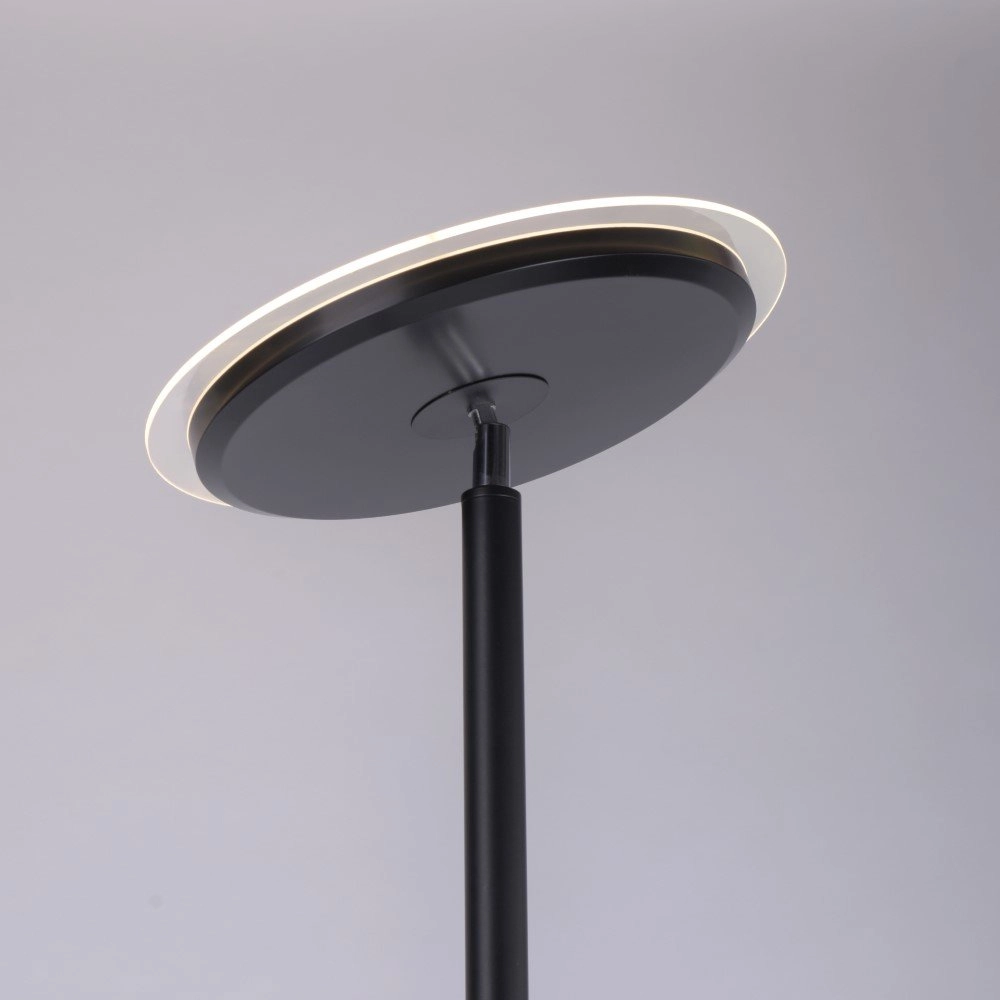 Lampe de lecture noire Hans Just Light 4043689972998