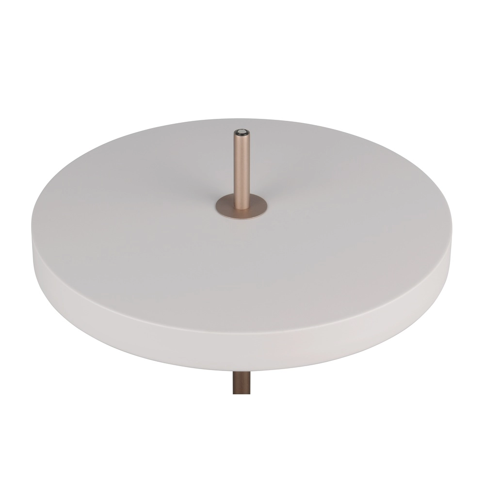 Lampadaire moderne Keaton blanc Trio 4017807655933