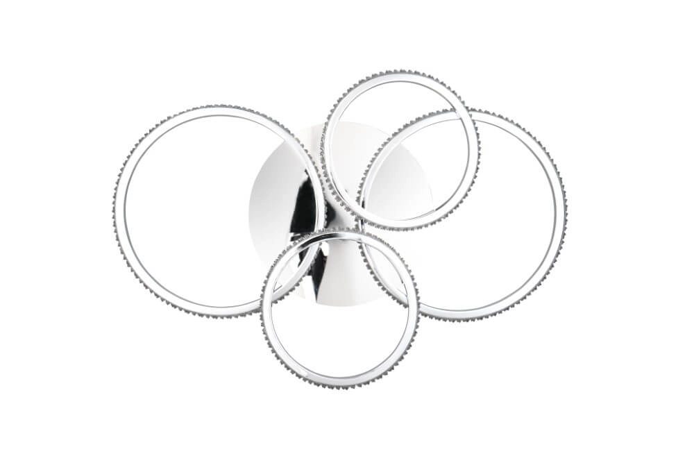 Plafonnier design Cires chrome Trio 4017807600940