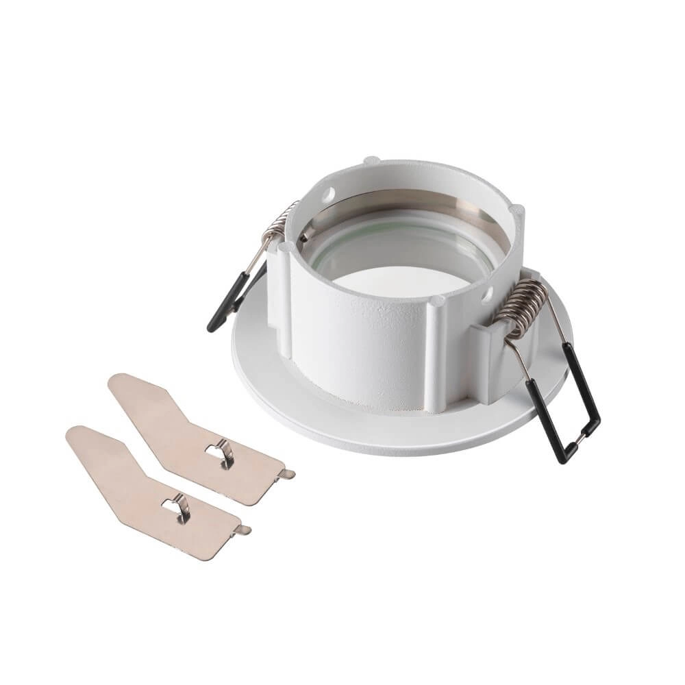 Anneau de montage New Tria 68 IP65 rond blanc - sans raccord SLV 4024163276436