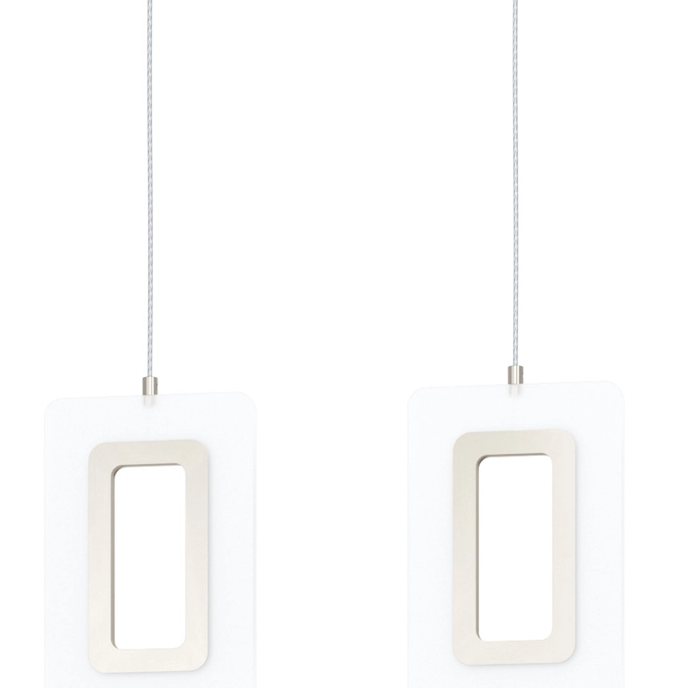 Lampe suspendue à 4 lumières Enaluri nickel Eglo 9002759991074