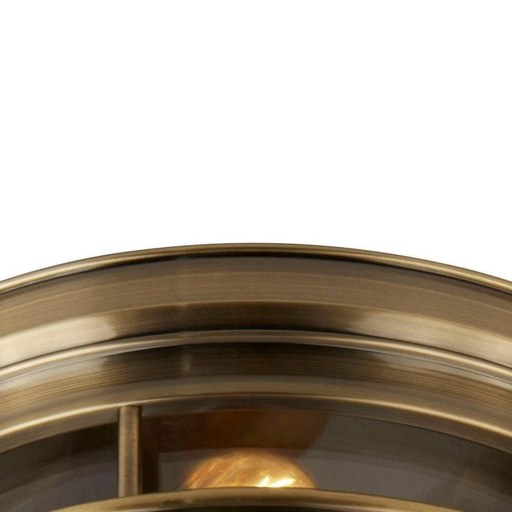 Lampe de salle de bain antique Edinburgh Ø 35cm Searchlight 5053423136073