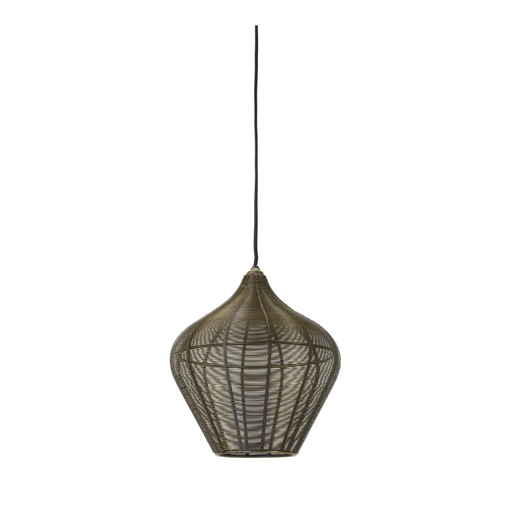 Lampe suspendue Alvaro bronze Ø 27 cm Light & Living 8717807634094