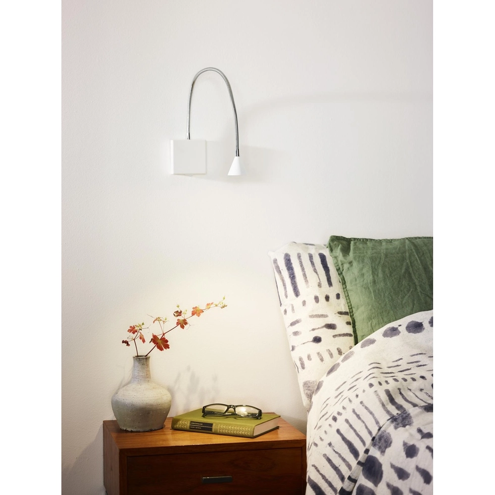 Lampe de lecture pour le lit Buddy 4000K blanc Lucide 5411212185549