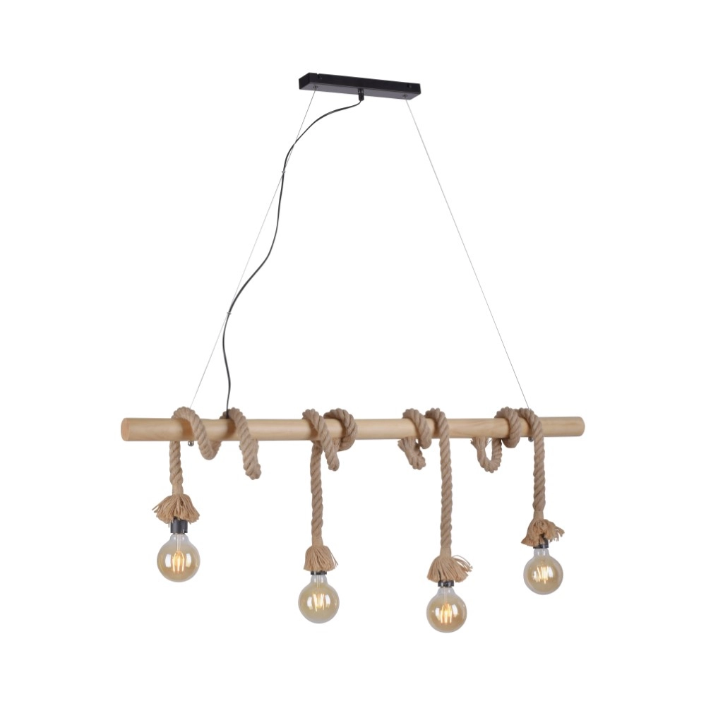 Lampe corde de salle à manger Rope Just Light 4043689963132