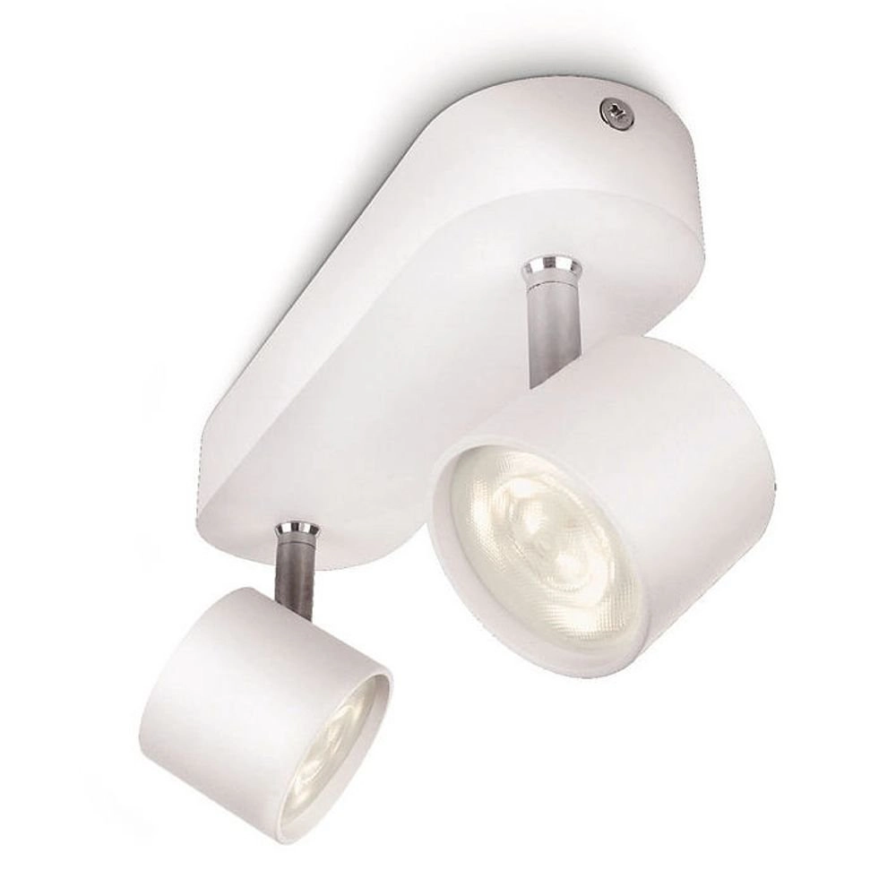 Spot de plafond LED My Living Star 2 lumières blanc Philips 8718291444862