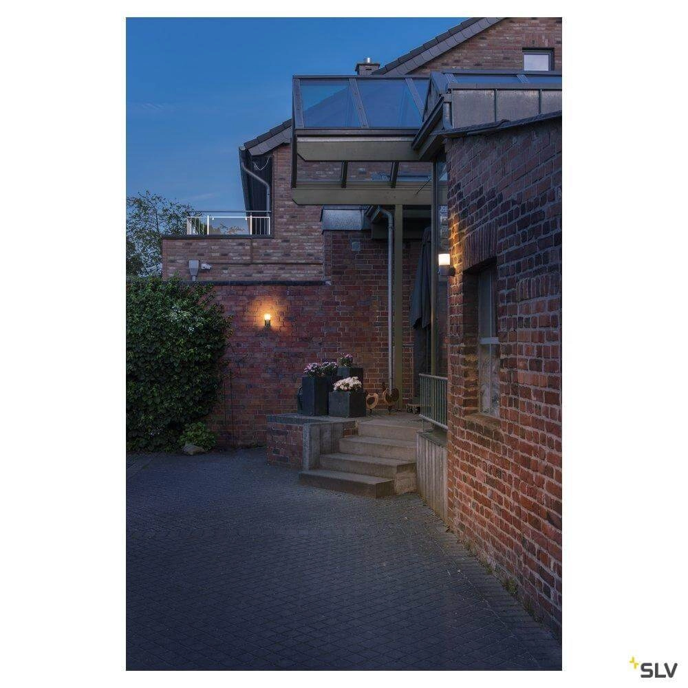 Lampe d'extérieur Grafit avec détecteur de mouvement SLV 4024163262743