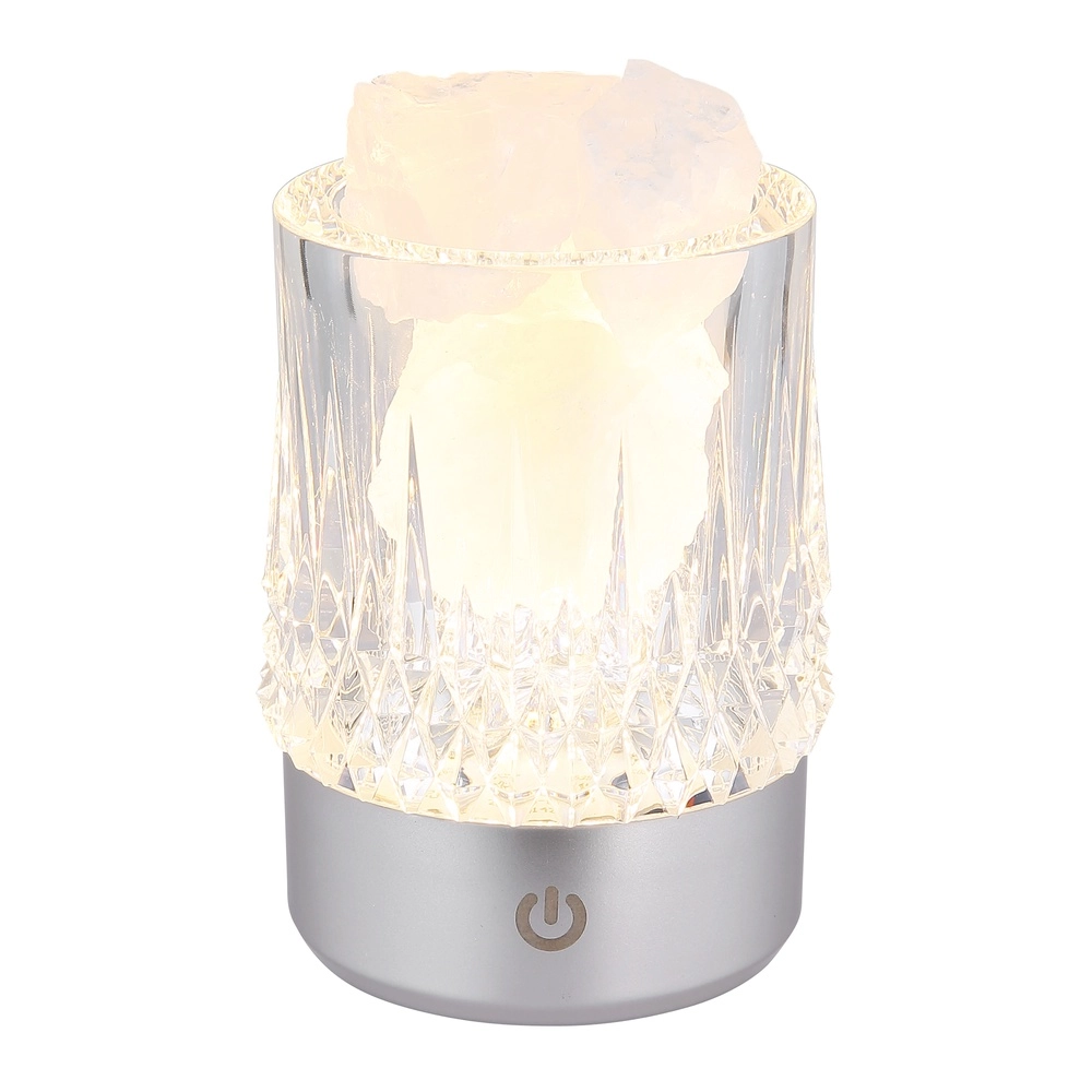 Lampe de table Lizzy Gris argenté
