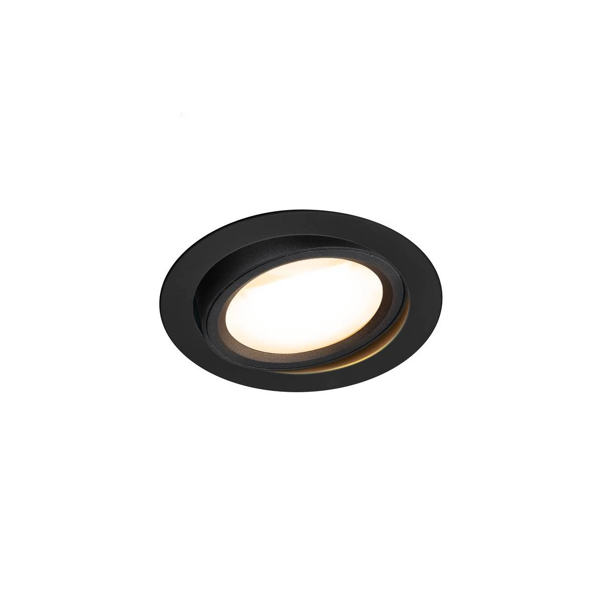 Spot encastrable LED Oculus 10,5w - 12cm noir Spot encastrable LED Oculus 10,5w - 12cm noir