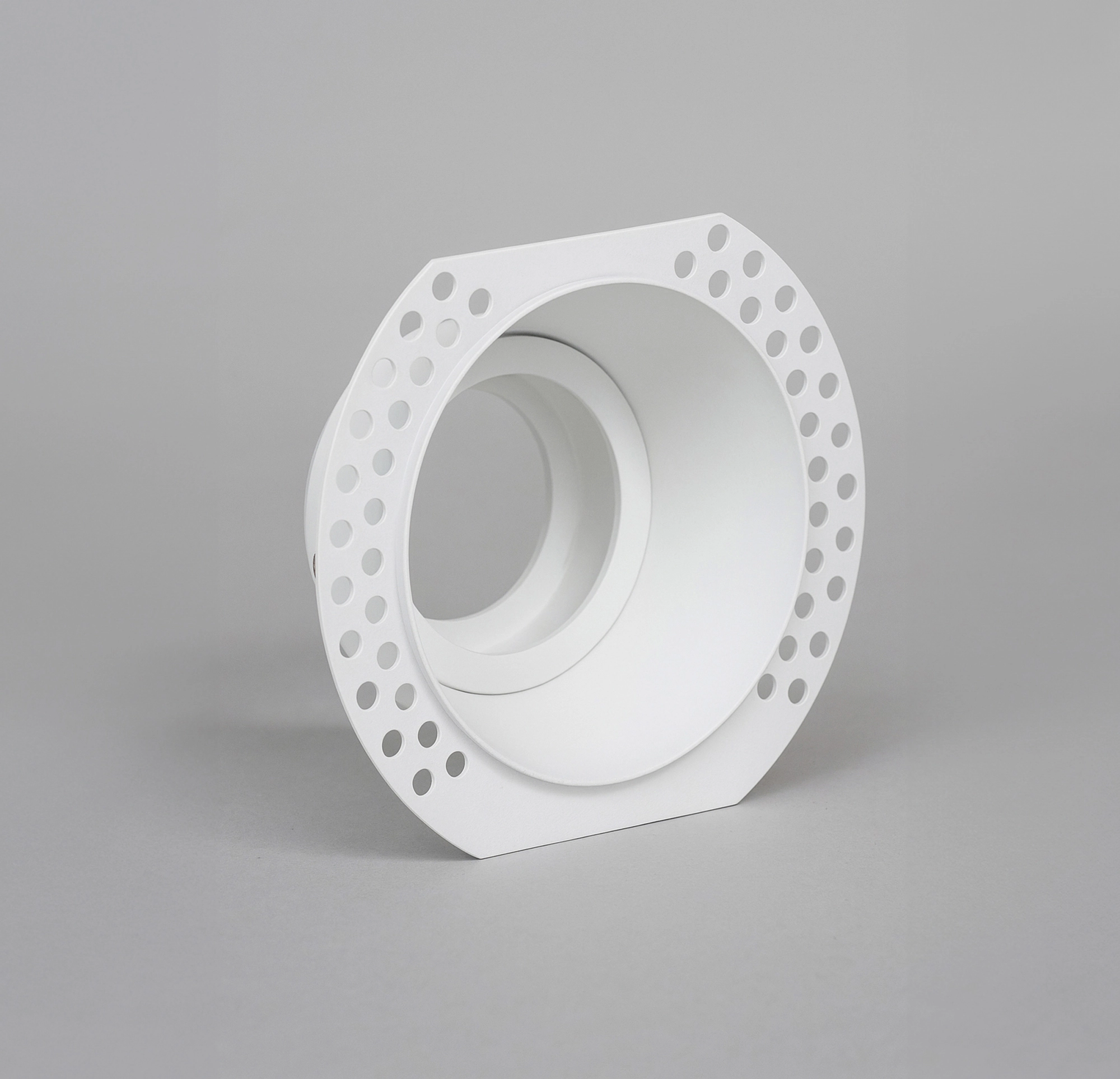 Tache en stuc en retrait Slim Trimless 3 Blanc orientable