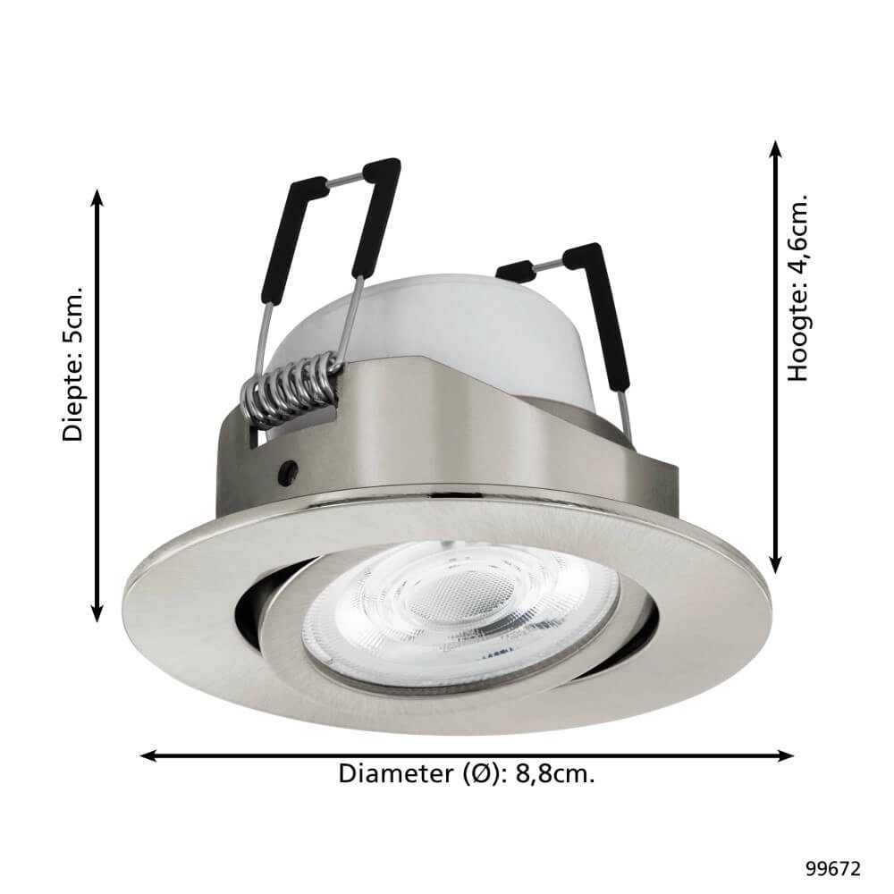 Place Zigbee Saliceto-Z Acier inoxydable Eglo 9002759996727