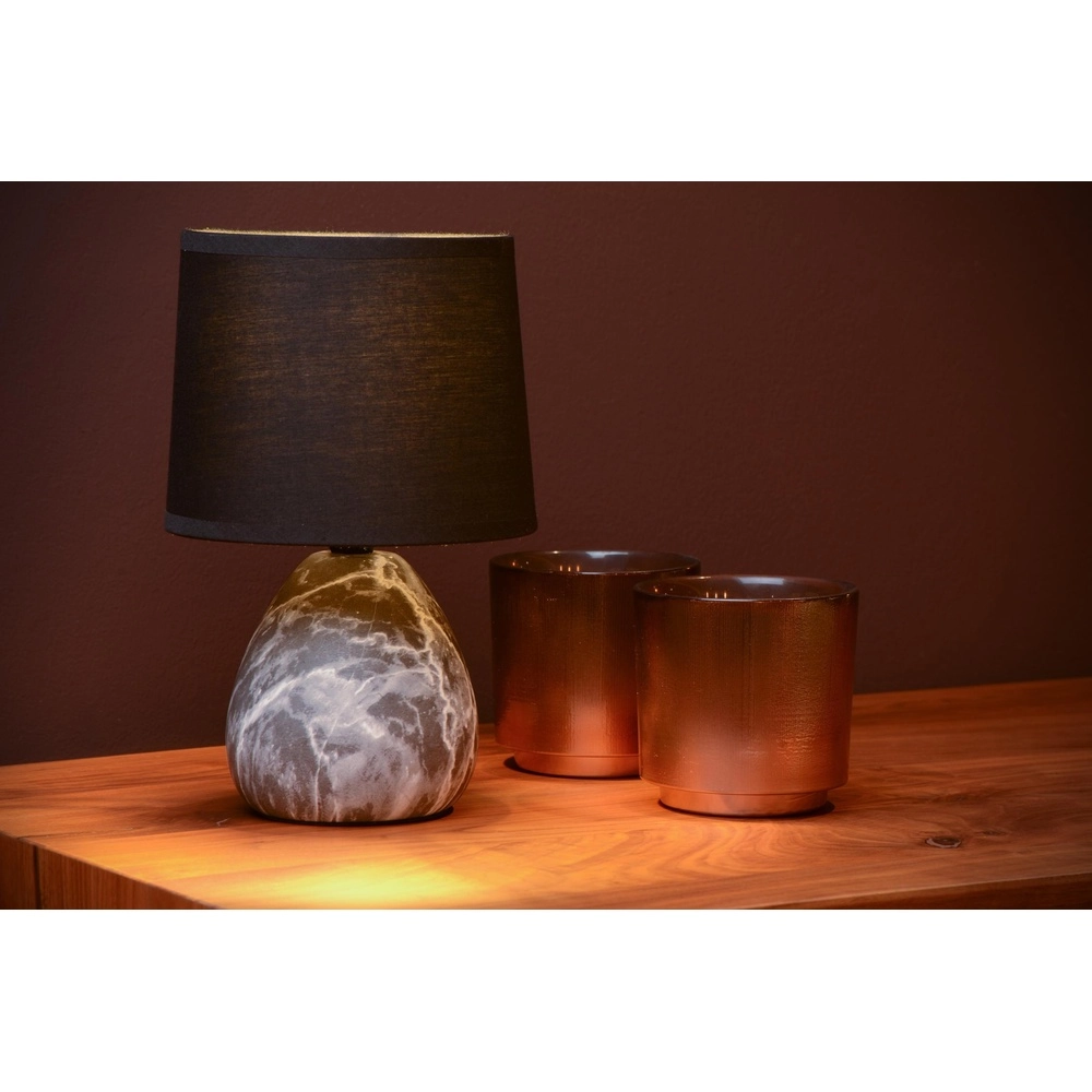 Lampe de table Marmo Noir Lucide 5411212470225