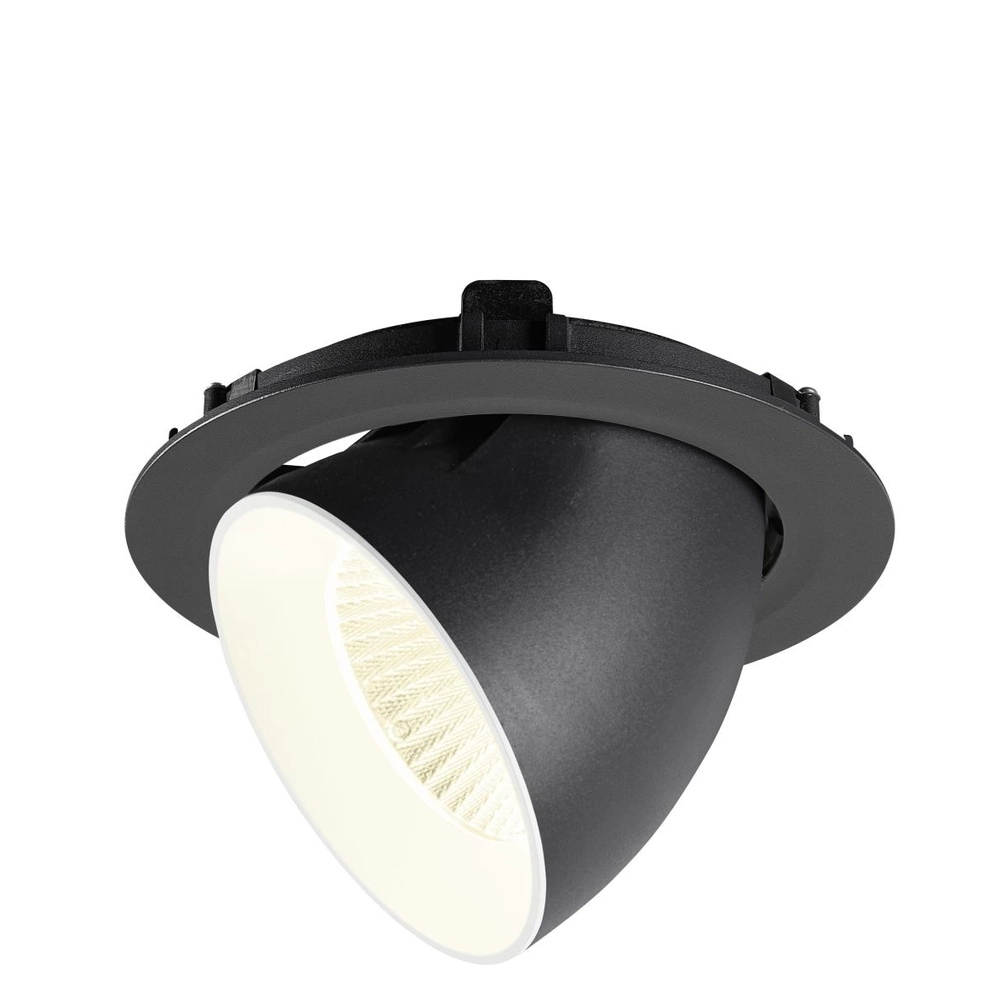 Spot encastré Numinos Gimble XL noir/blanc 4000K - 20 deg SLV 4024163308533