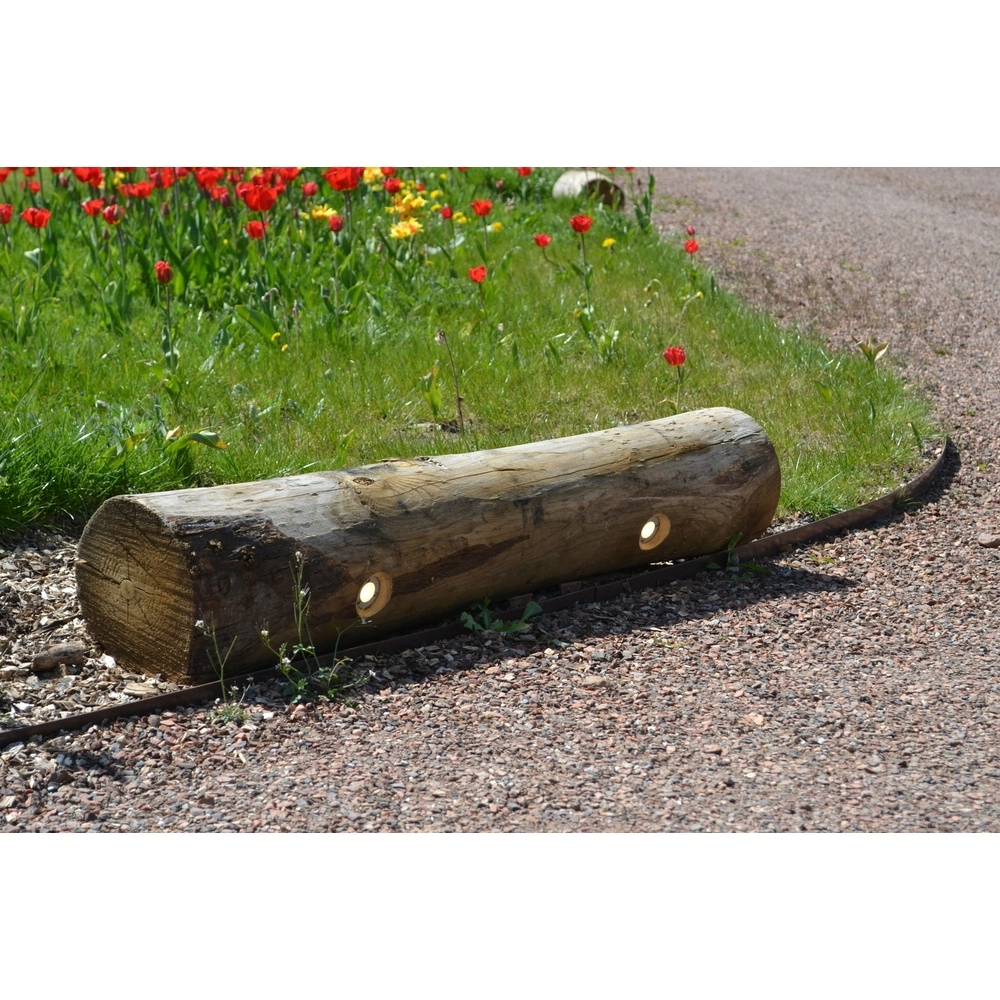 Éclairage de chemin en bois Tronco Châtaignier - 200 cm - 2700 000 km