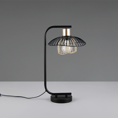 Lampe de table Lauris Noir Trio 4017807678123