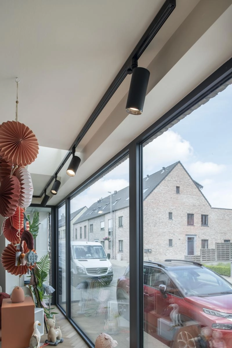 Railspot 3-phasé Numinos M noir 3000K - 36 deg SLV 4024163243292