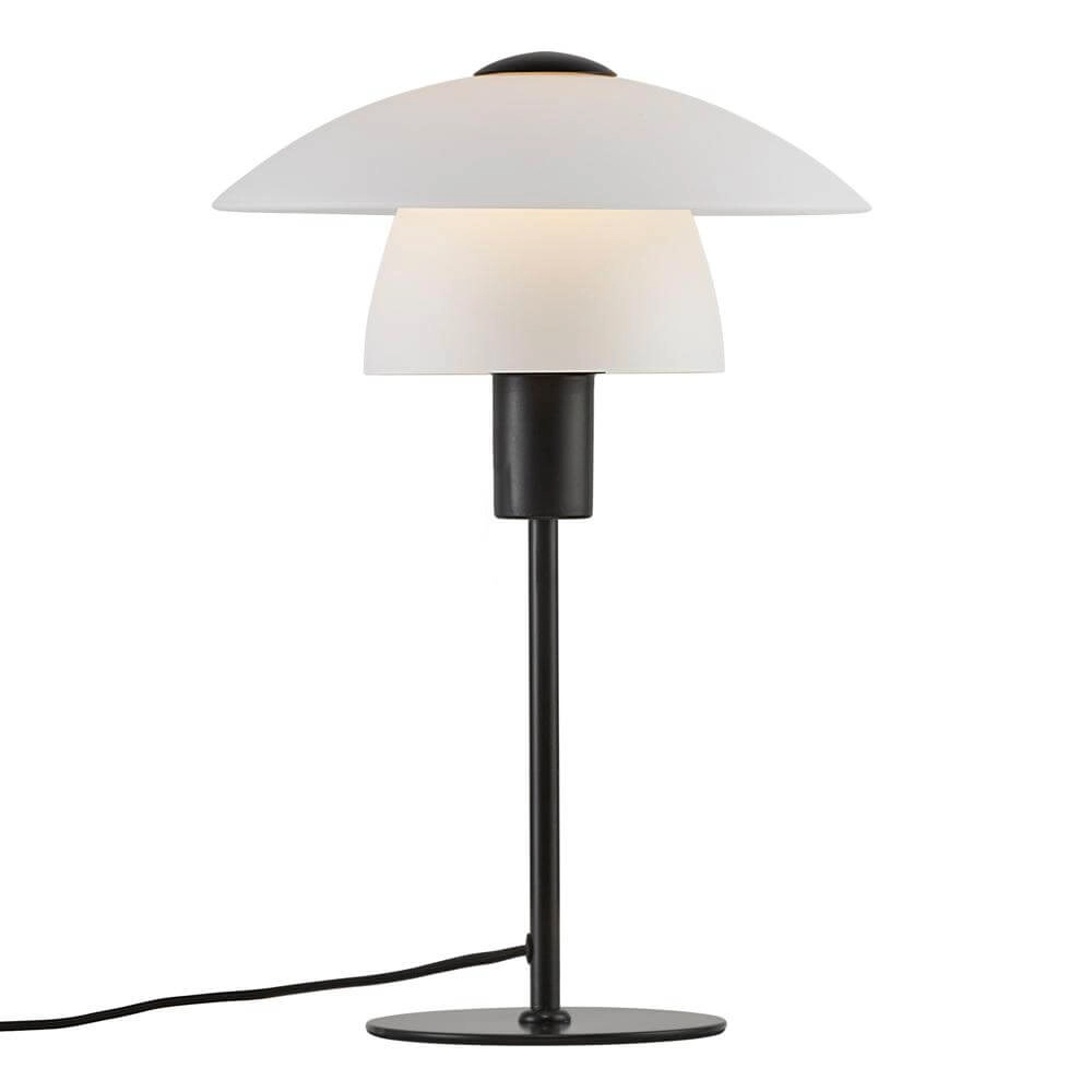 Lampe de table moderne Verona noir et blanc Lampe de table moderne Verona noir et blanc