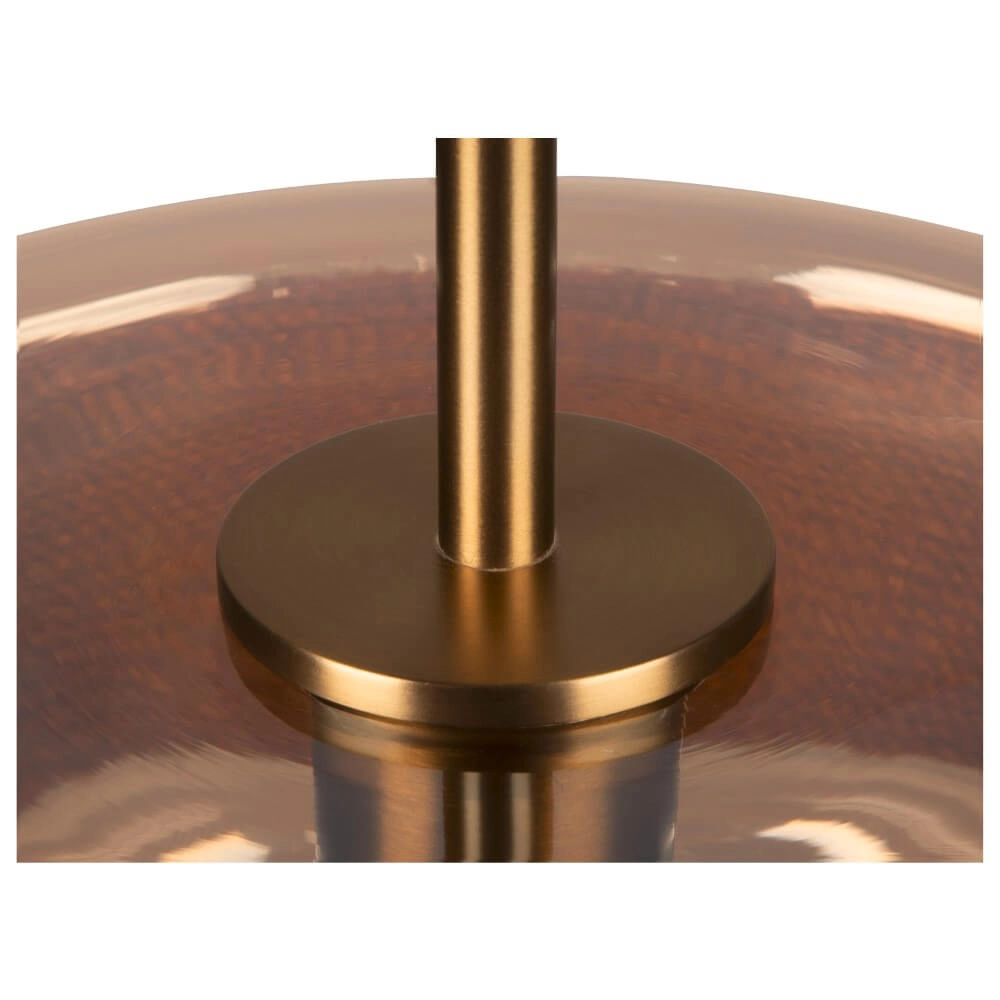 Lampe suspendue Pantilo Rope 27 verre ambré - Ø 27cm SLV 4024163280822