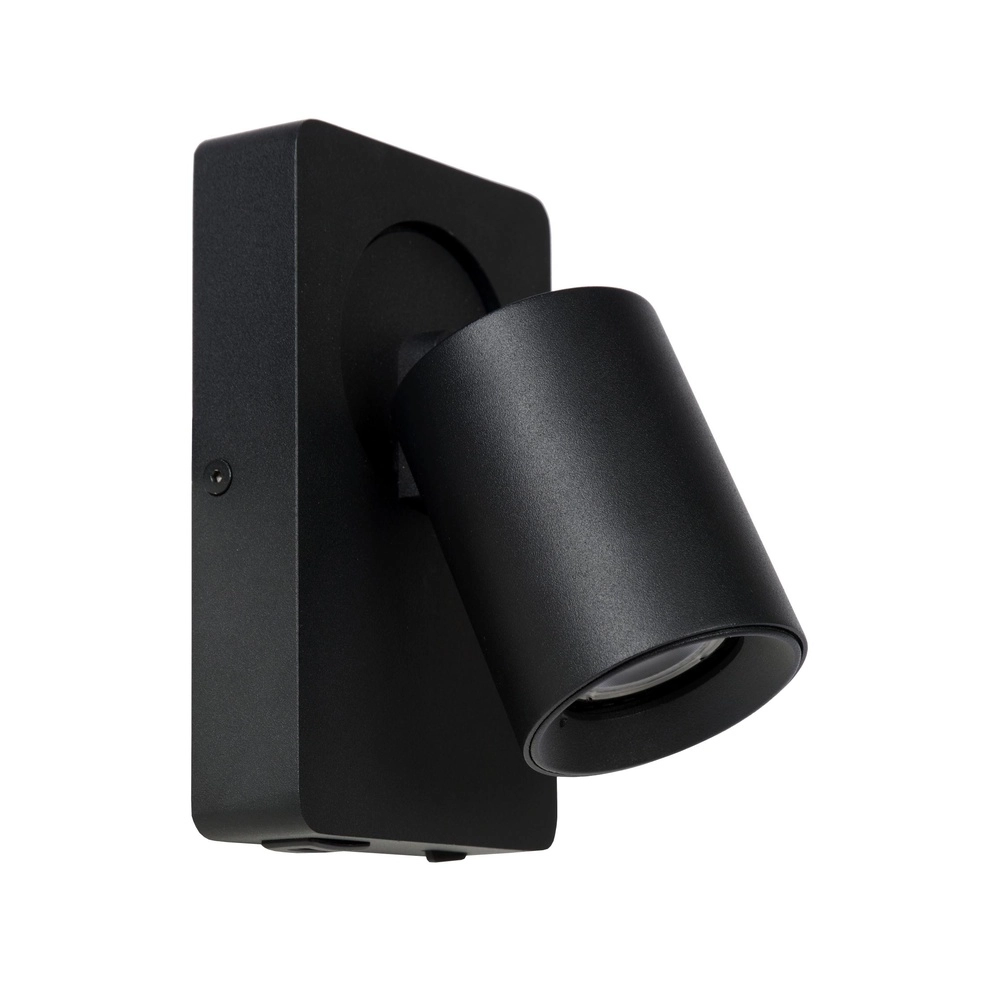 Lampe de chevet Nigel avec point de charge USB noir