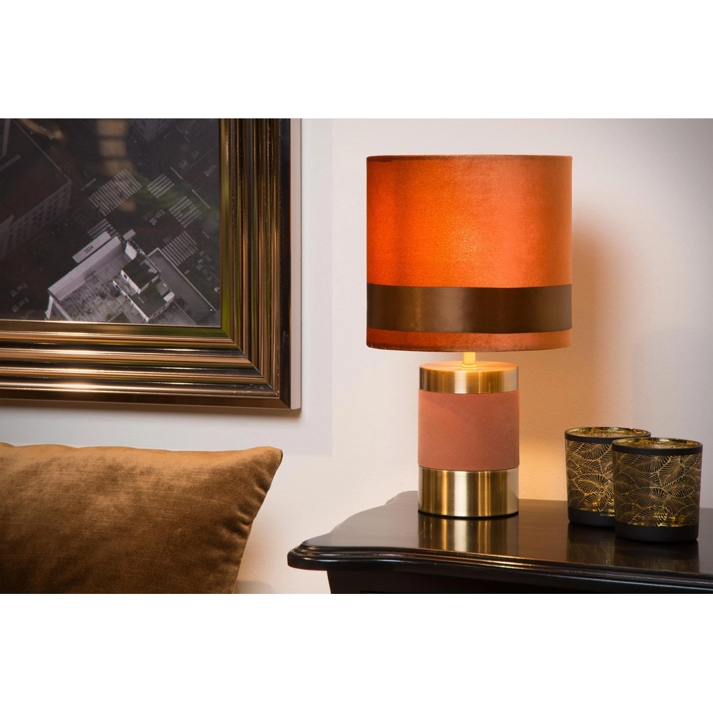 Lampe de table de conception Extravaganza Frizzle Brown Lucide 5411212105271