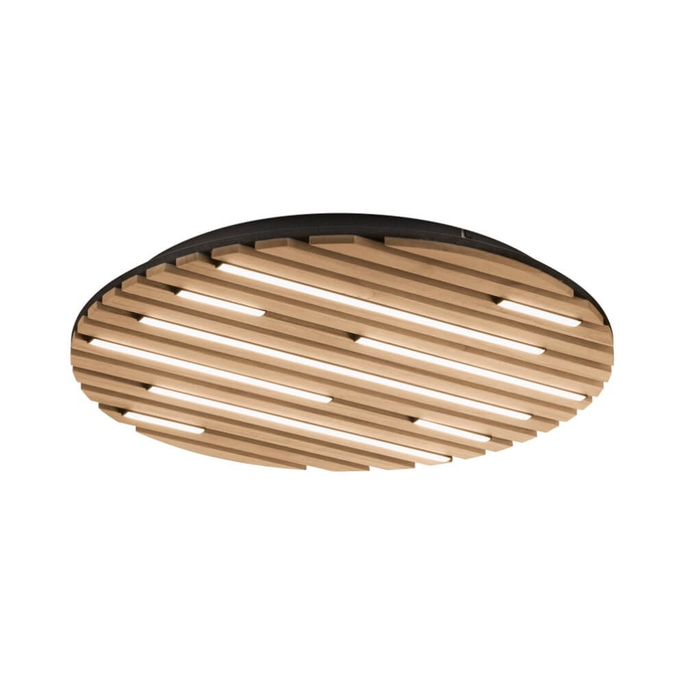 Plafonnier rond Q-Akustik Bois Ø 60cm Plafonnier rond Q-Akustik Bois Ø 60cm
