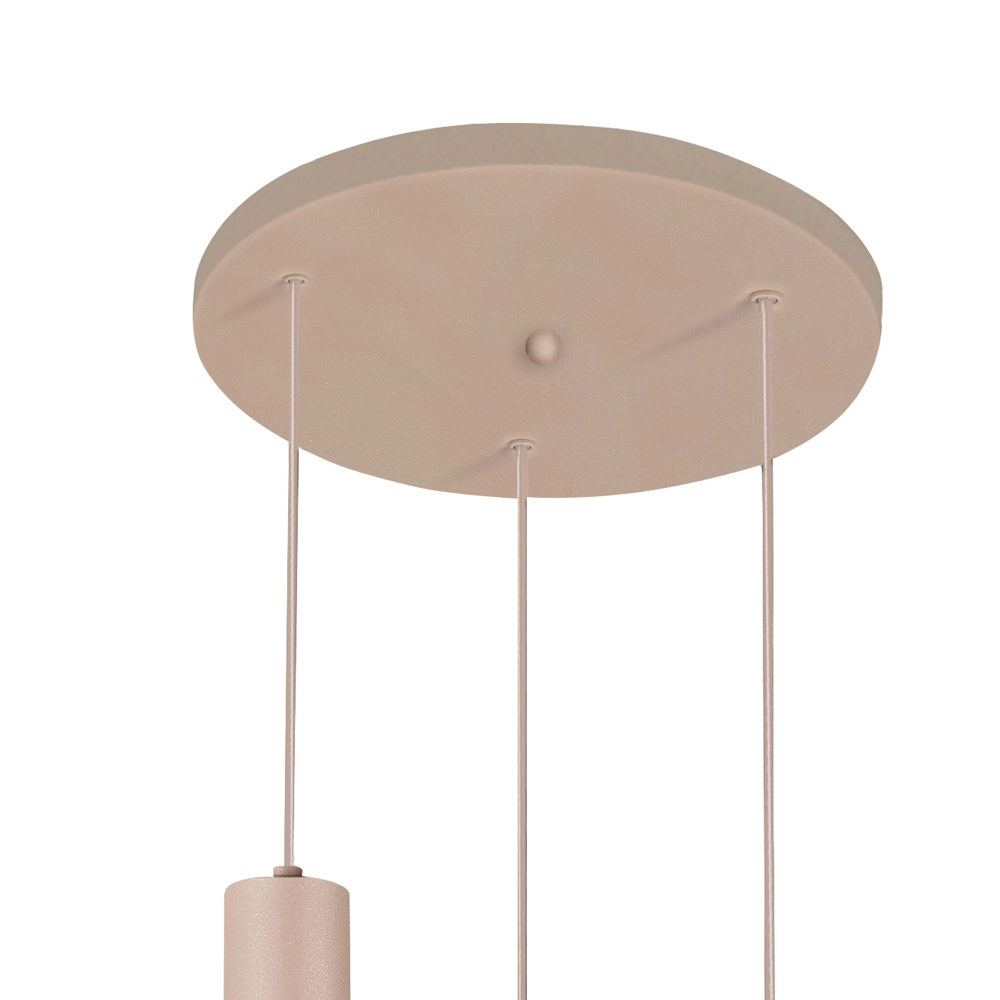 Suspension 3 lumières Marrone brun sable Highlight 8718379051357