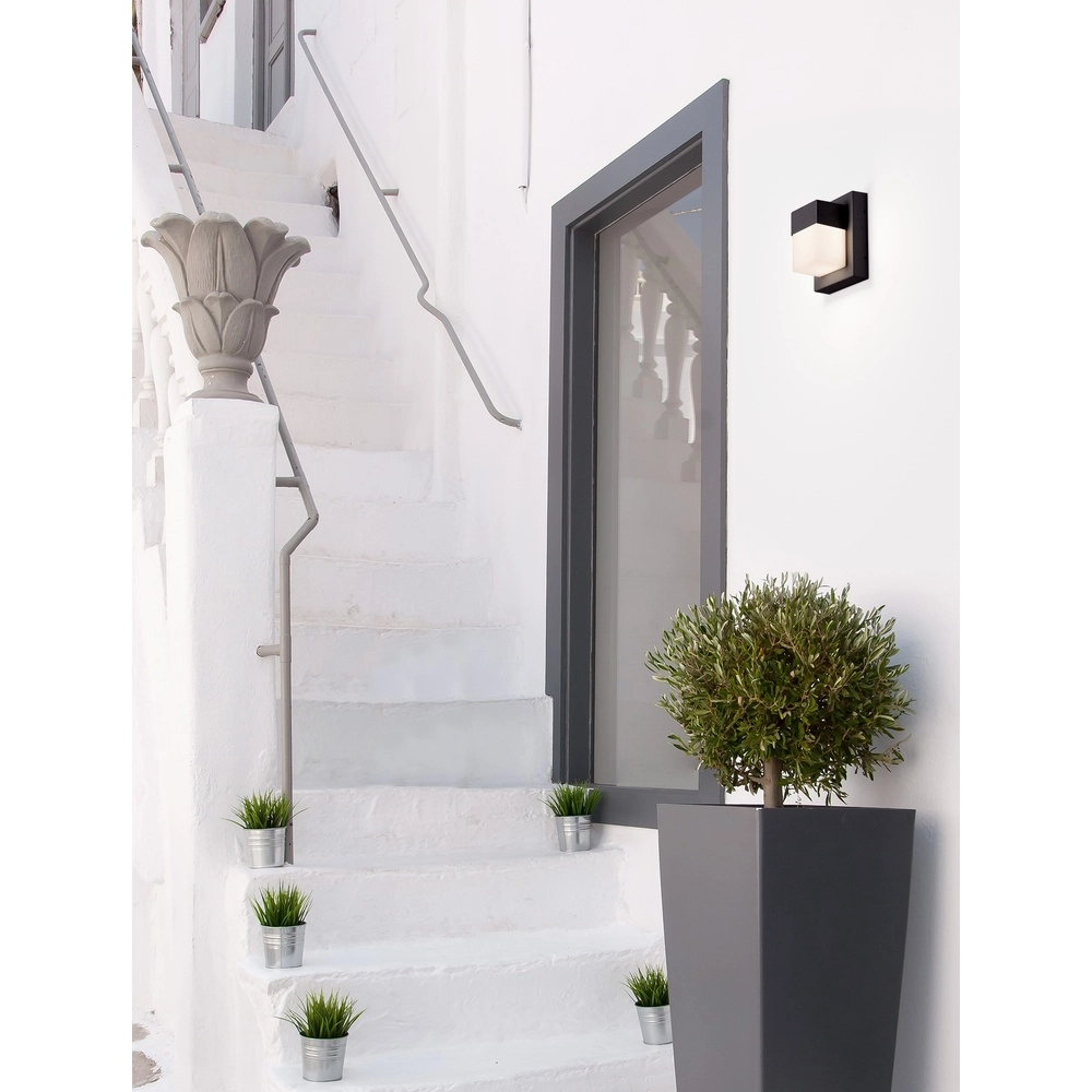Applique murale design Leto noir Lyora 5212017443472