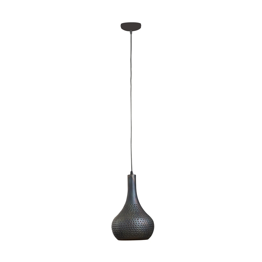 Lampe suspendue à trou Punch Ø 25cm Lyora 8716803512986